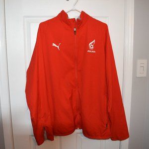 Men's Puma Polska Red Sweater Size XL